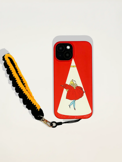 Little Princess Phone Case & Short Phone Strap (iPhone 15)