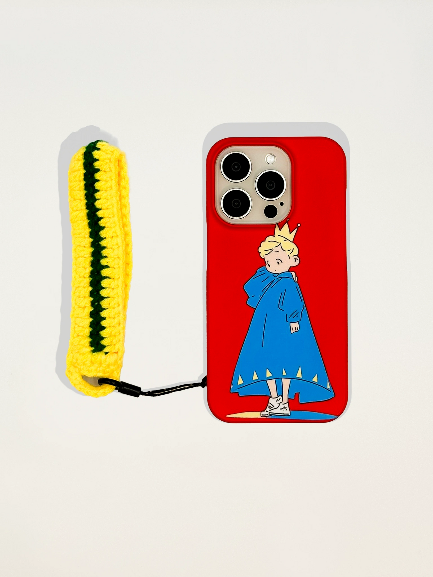 Little Prince Phone Case & Short Phone Strap (iPhone 15 Pro)